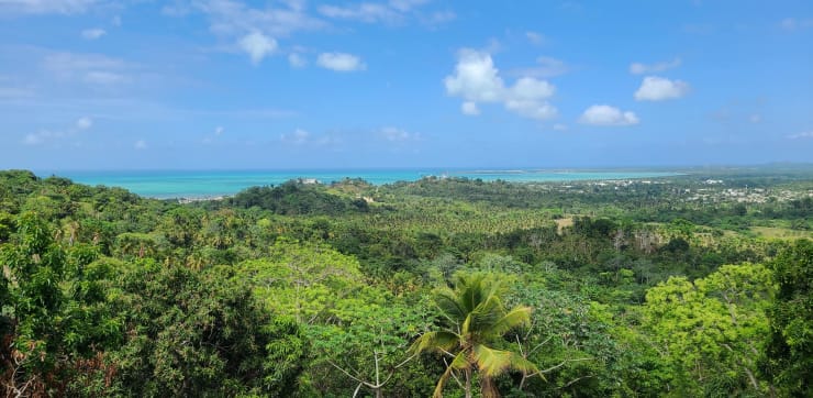 Ocean view from Talipot Boutique Lodge