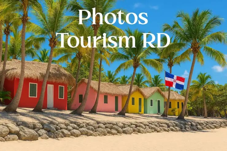 Pristine Caribbean beaches Dominican Republic — Isla Saona turquoise waters near Miches
