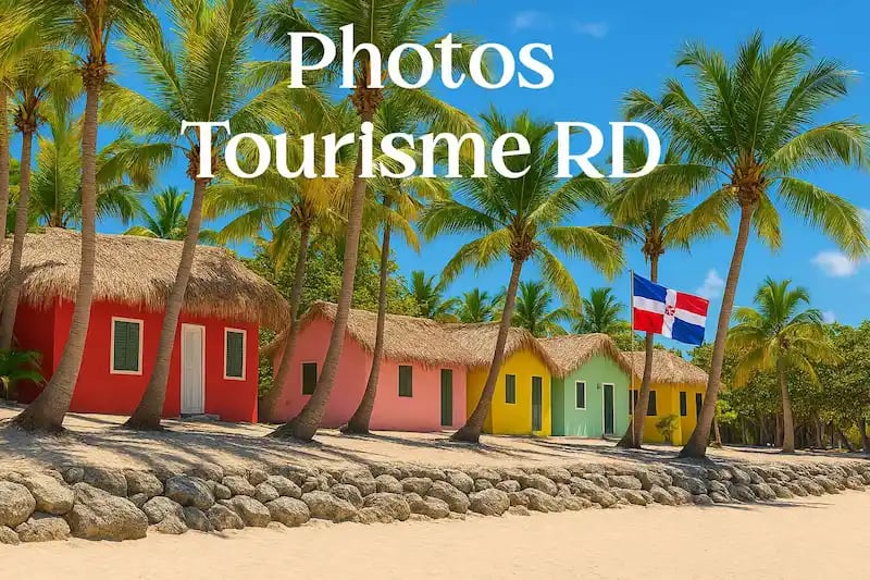 Plages caraïbes intactes en République Dominicaine — eaux turquoise d'Isla Saona près de Miches