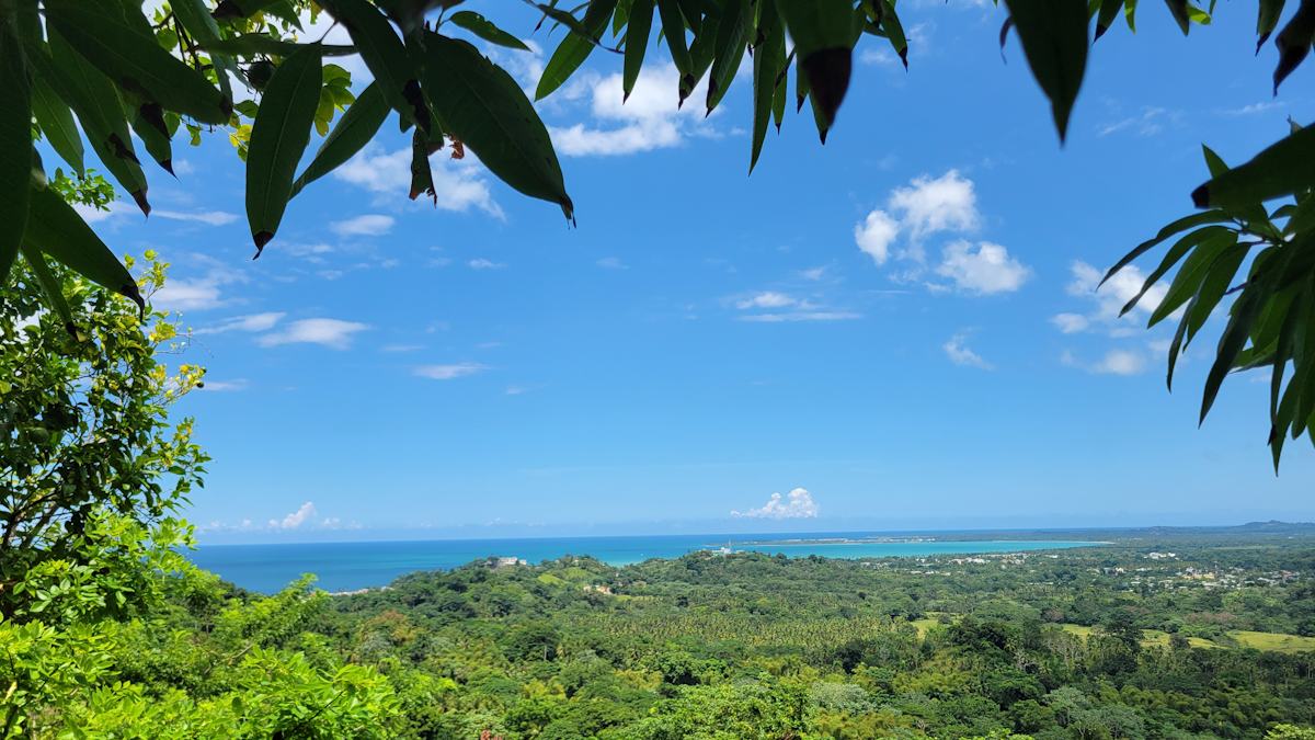 Aerial view and master plan of Vista Serena domain, Miches Dominican Republic