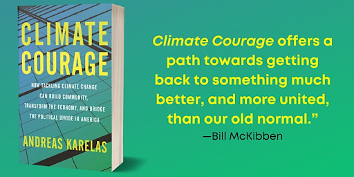 Climate Courage book cover graphic