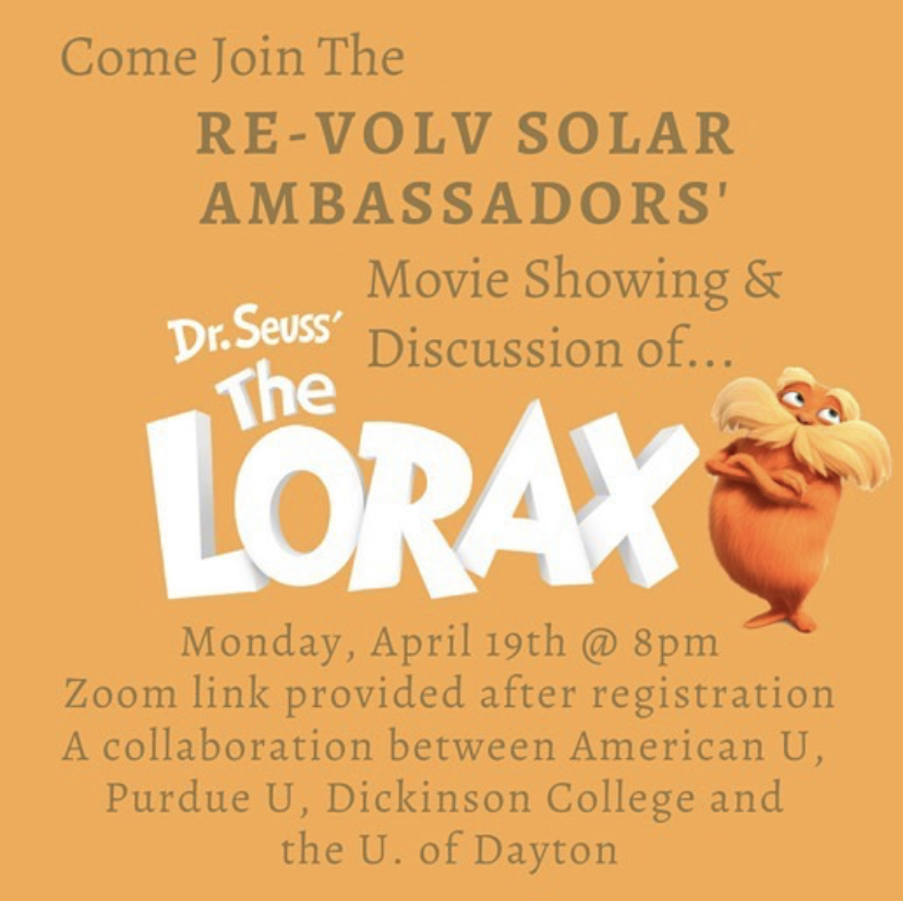 lorax solar ambassador graphic