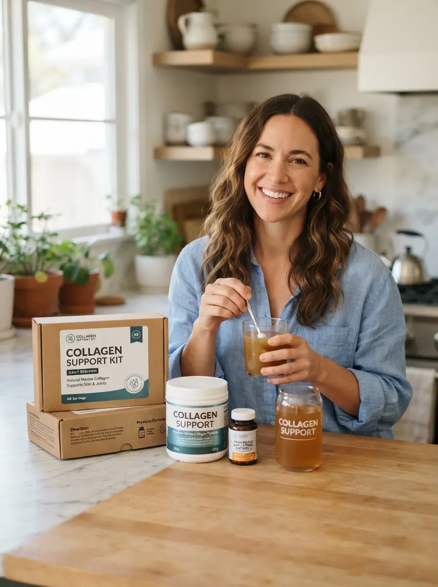 Dr. Brandt Collagen Support Kit comprehensive 4 step routine for menopause skin care