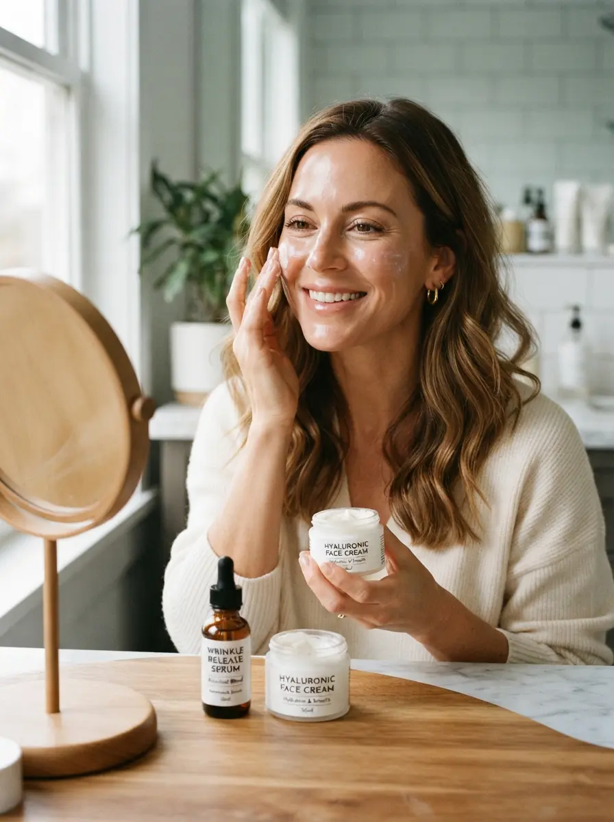 Dr. Brandt Revitalizing Face Serum formulated with VITACELLREGEN Complex to push back against collagen loss