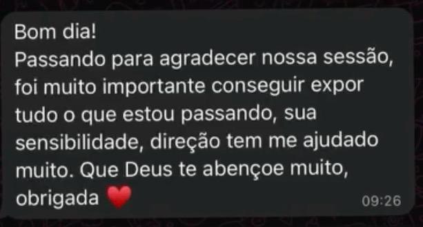 Depoimento de paciente 2