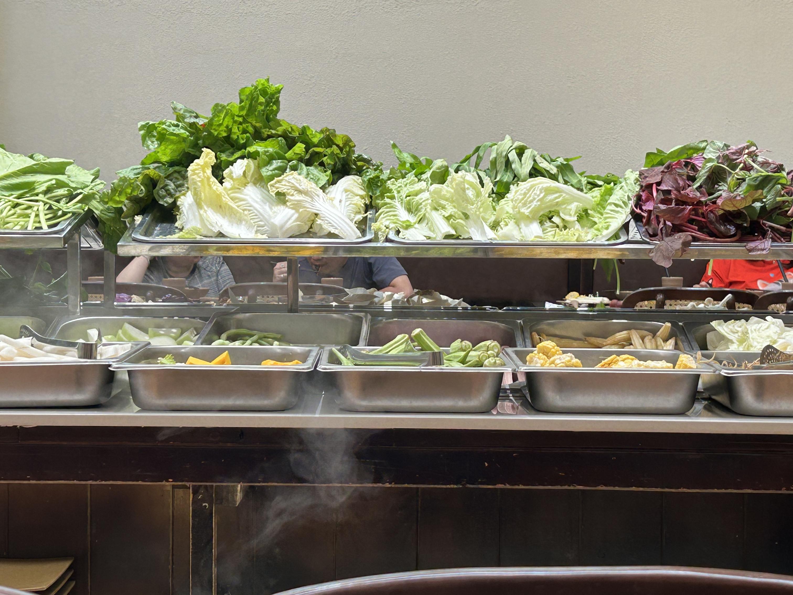 Buffet rau xanh