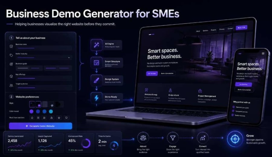 Business Demo Generator for SMEs
