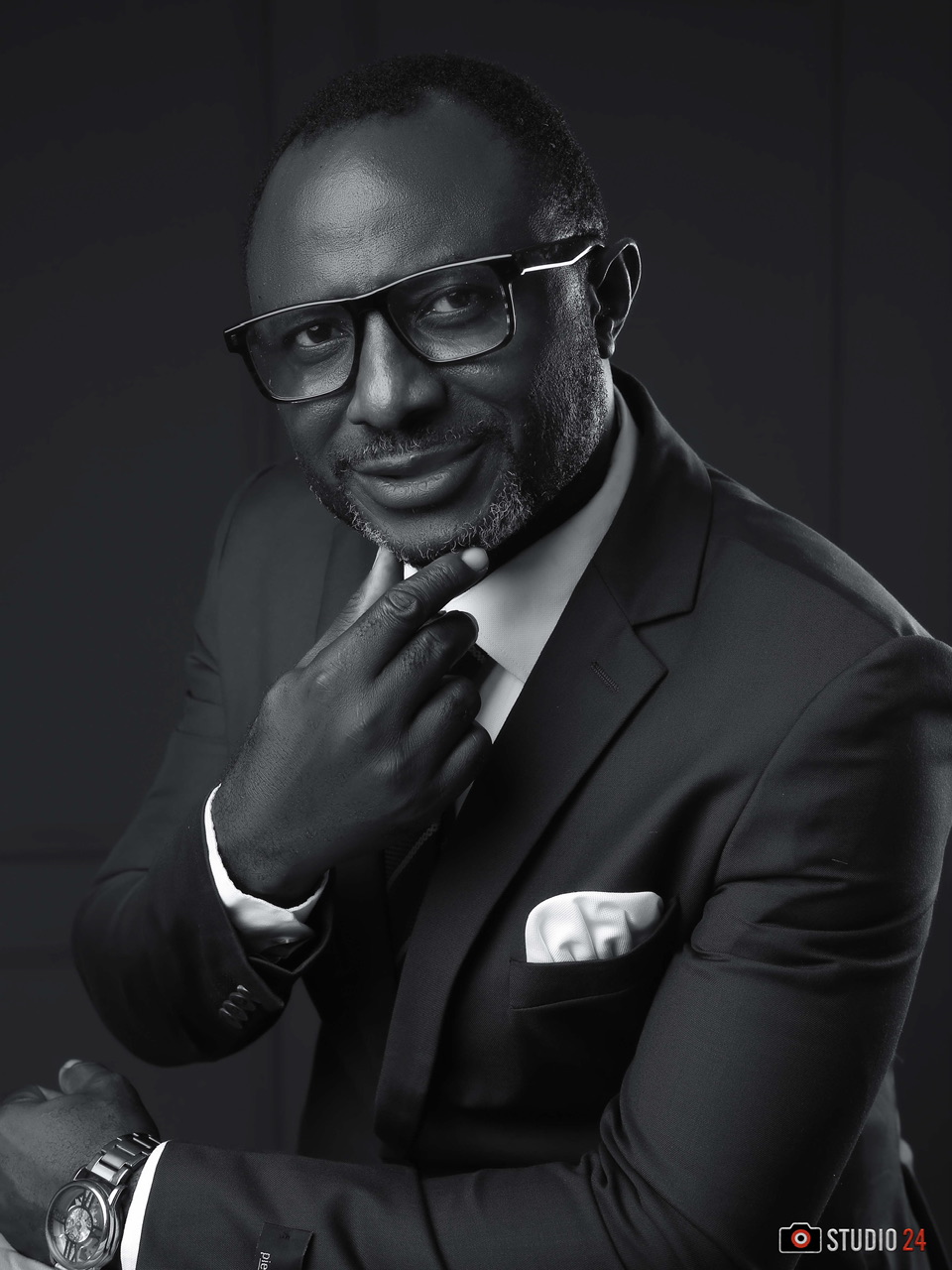 Professional portrait of Dr. Uchenna