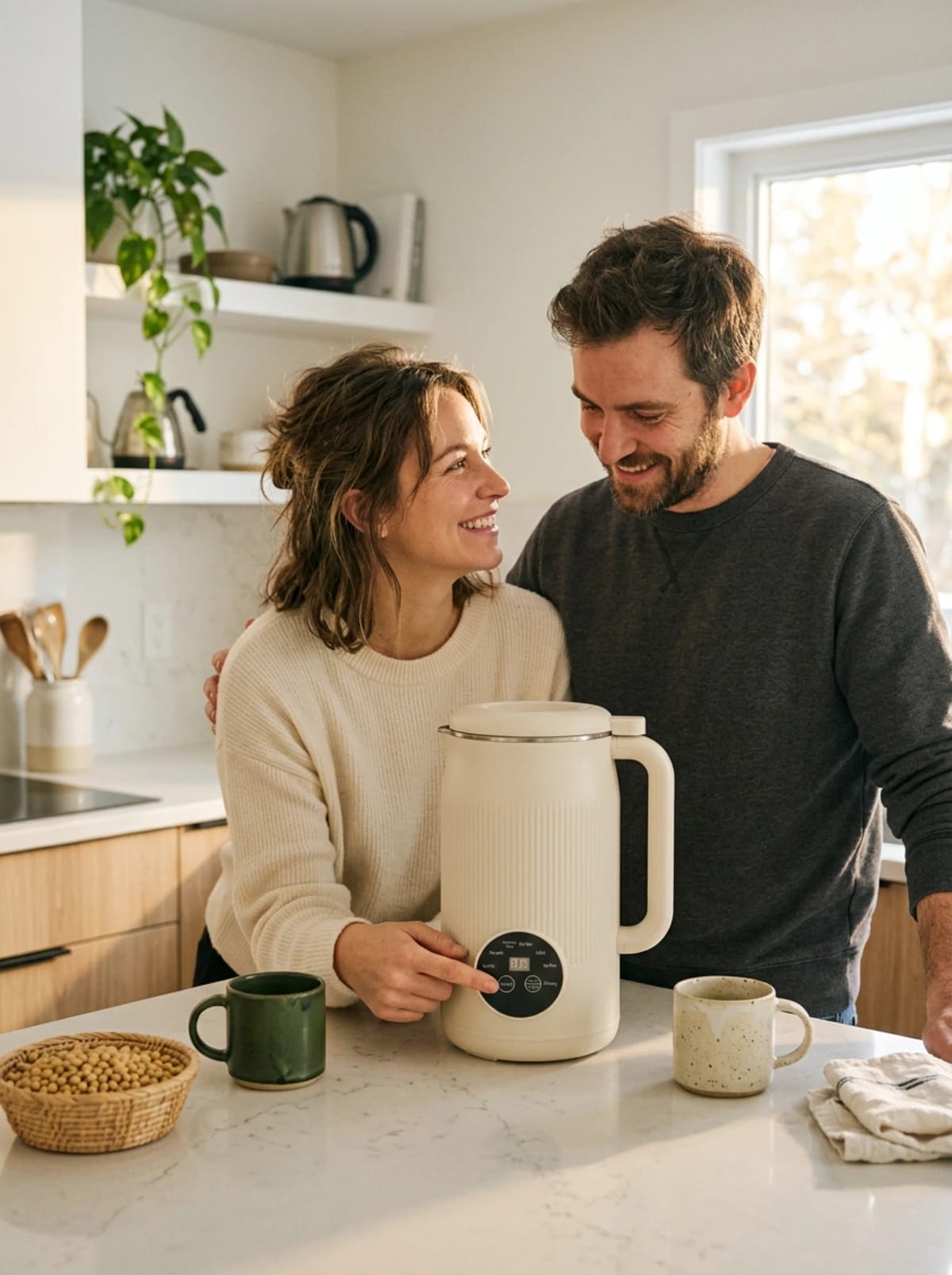 Customer kitchen with the Plant Milk Maker