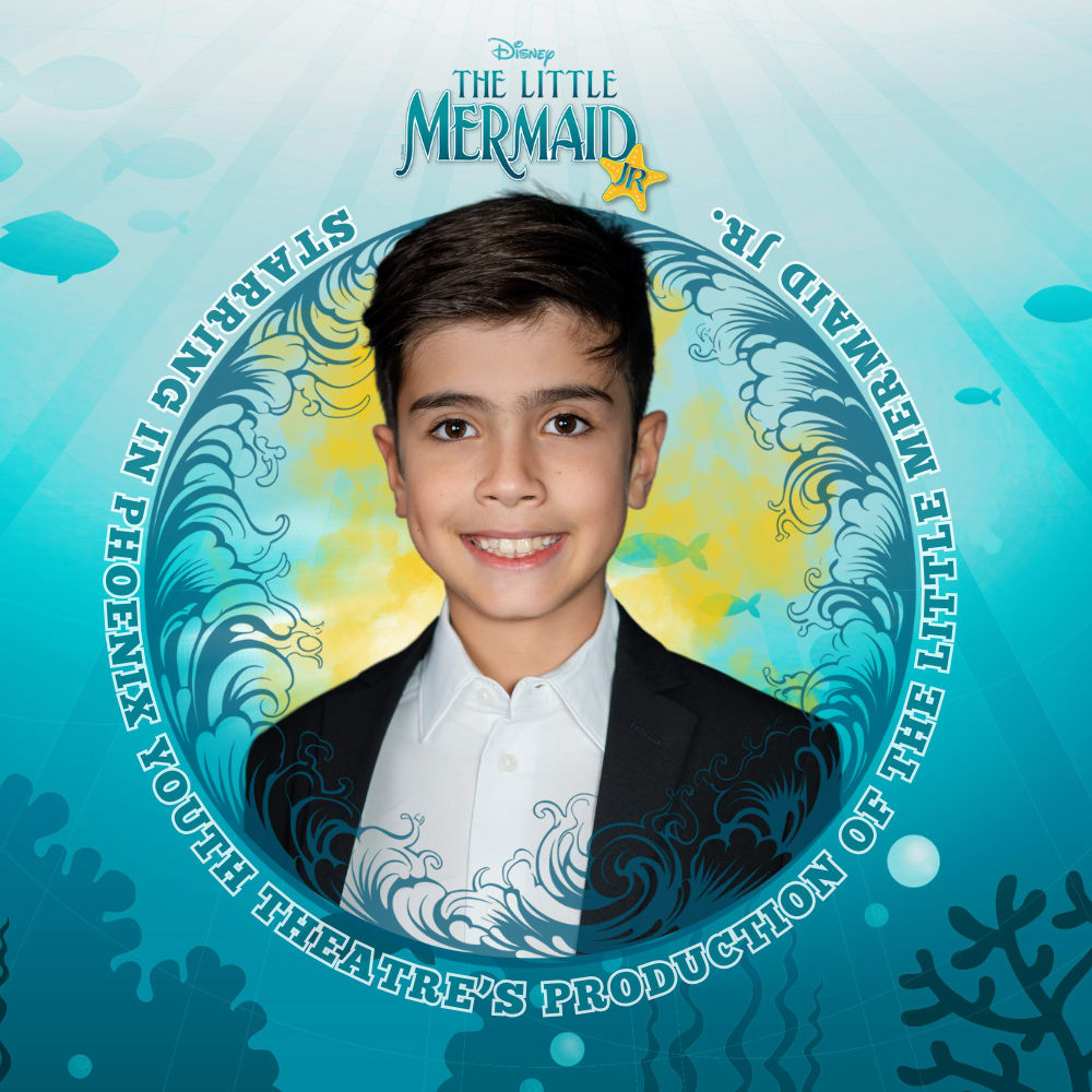 Mermaid Jr. Playbill - Debut - Phoenix Youth Theatre