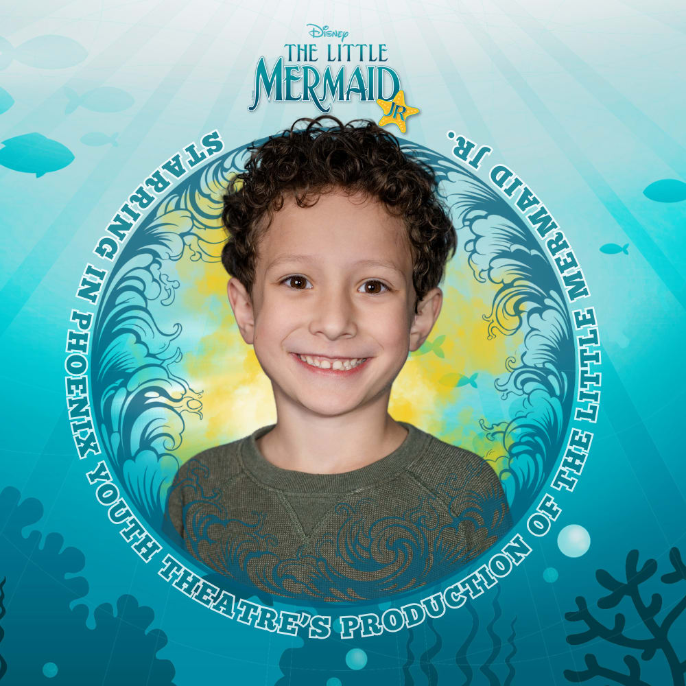 Mermaid Jr. Playbill - Debut - Phoenix Youth Theatre