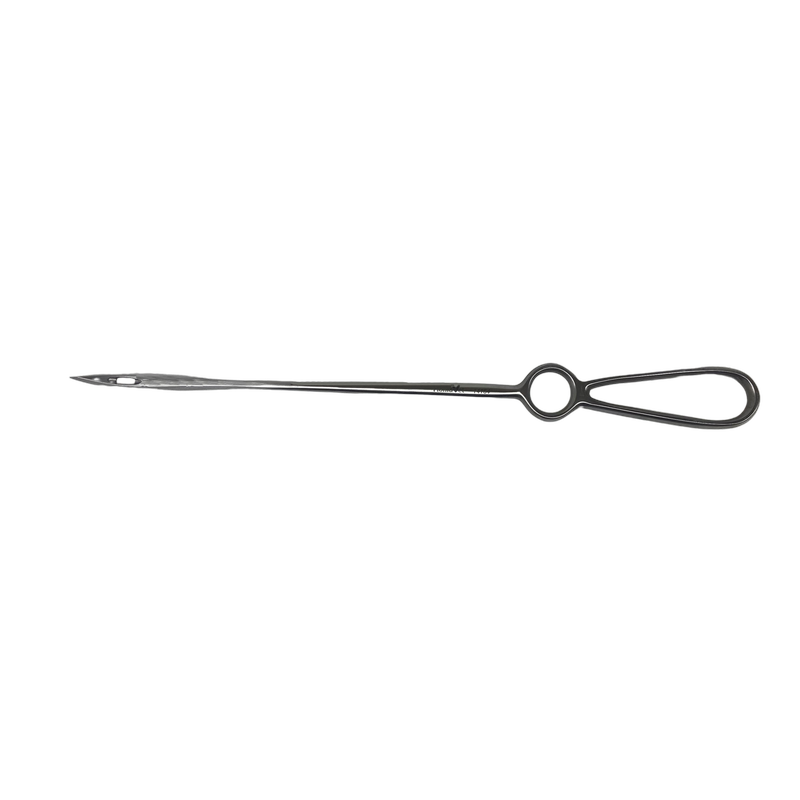 Burner Suture Needle with Hole (30 cm)
