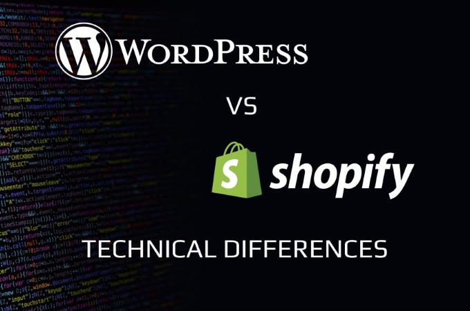 WooCommerce vs Shopify: technical differences