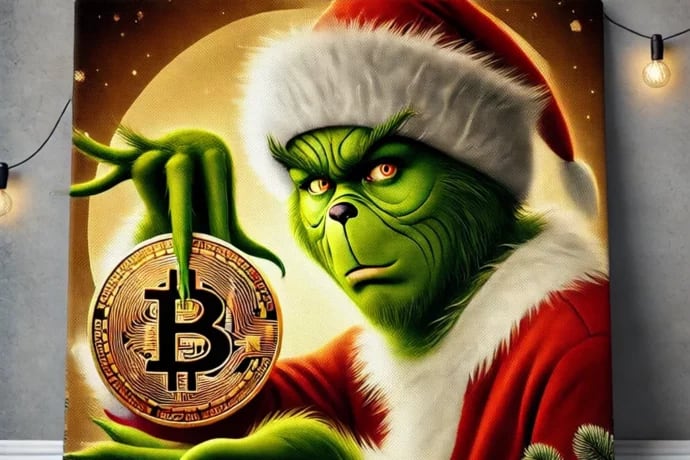 Bitcoin Slides to $95K as Christmas Rally Fades