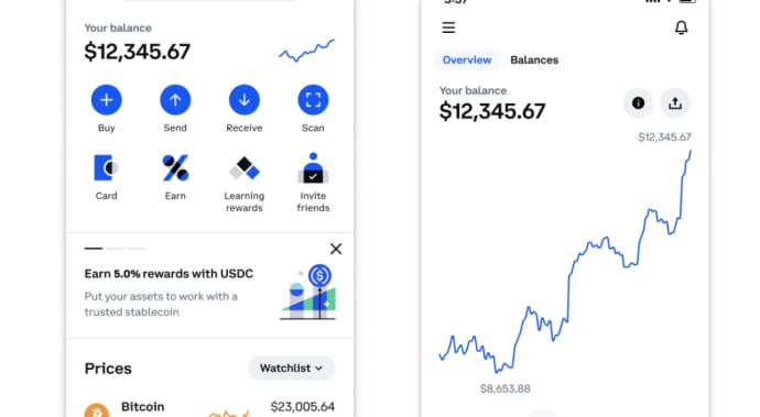 Coinbase Mobile