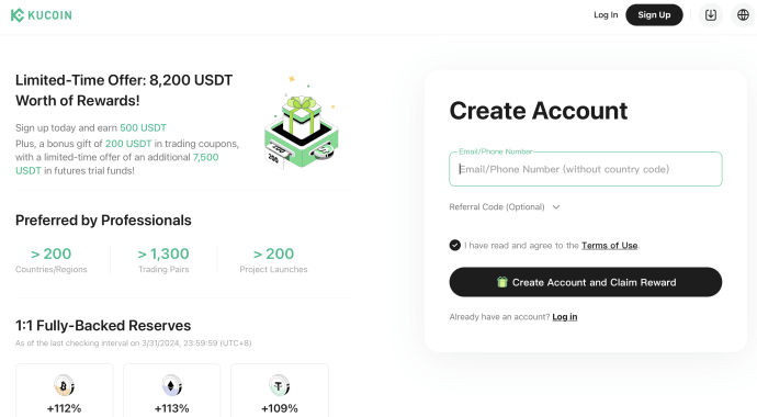 KuCoin Create Account