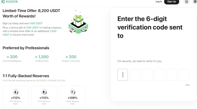 KuCoin Verification