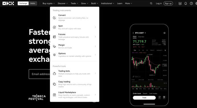 OKX Trading Instruments
