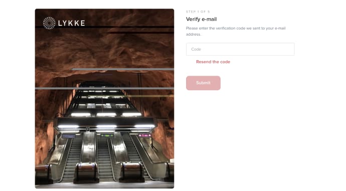 Lykke Verify Email