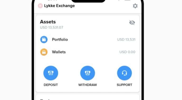 Lykke Exchange Mobile
