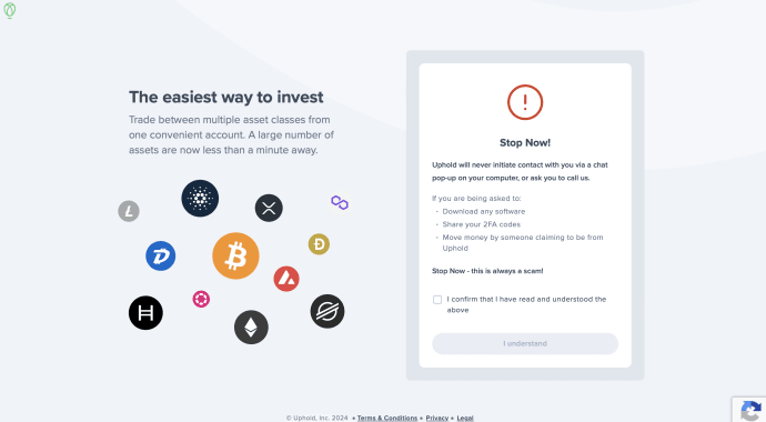 Uphold Sign Up