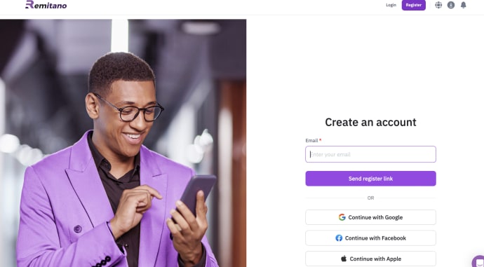 Remitano Create an Account