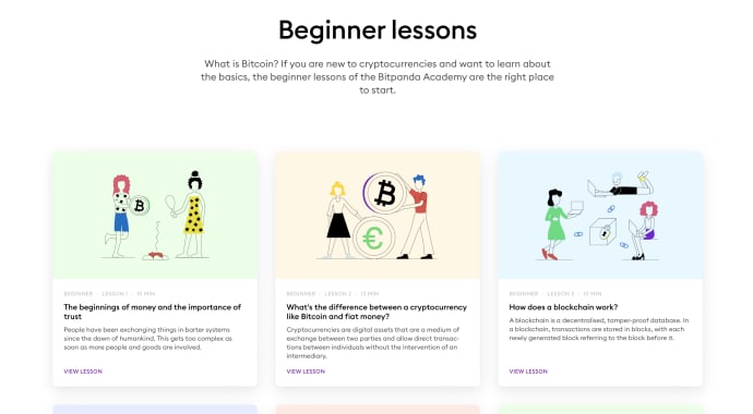 BitPanda Lessons
