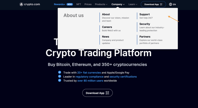 Crypto.com Support