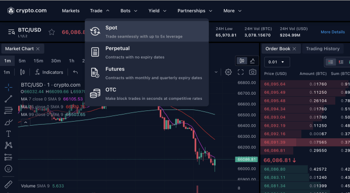 Crypto.com Trading