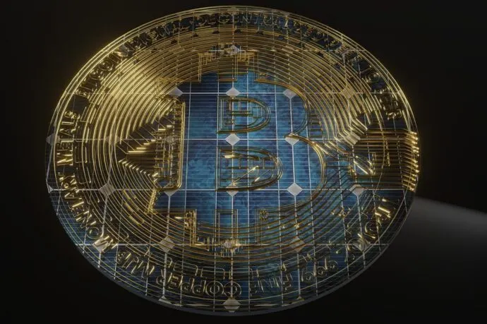 bitcoin, gold, money