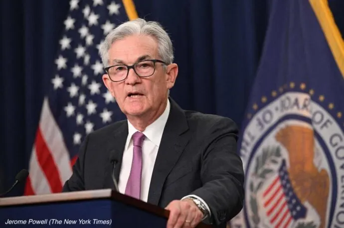 Jerome Powell speaks on monetary policy.