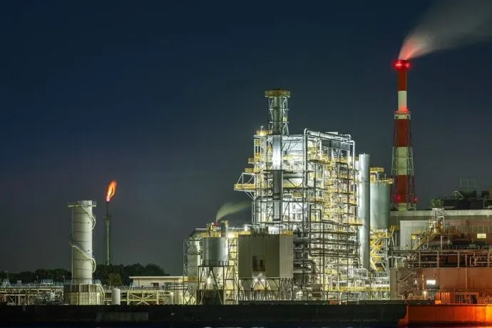 night view, plant, thermal power plant-6212073.jpg