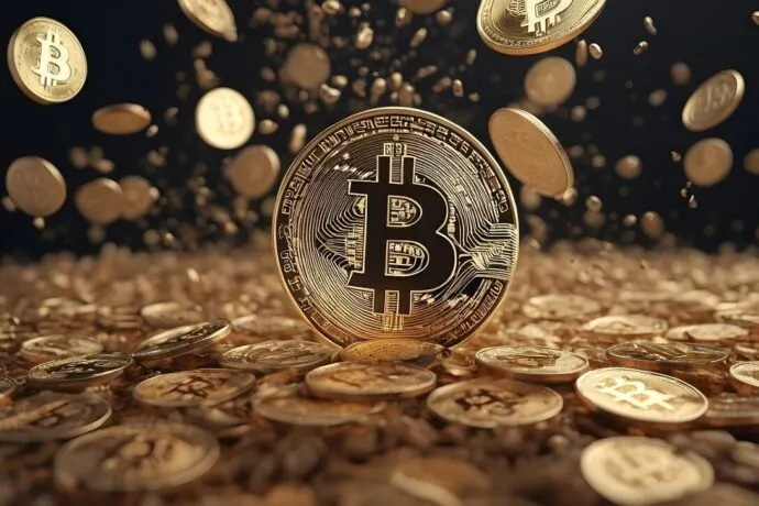 ai generated, bitcoin, cryptocurrency