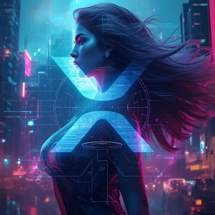 A woman holding an XRP coin symbolizing Ripple’s $1B treasury plan, XRP’s market rebound, and renewed investor optimism amid ETF uncertainty.