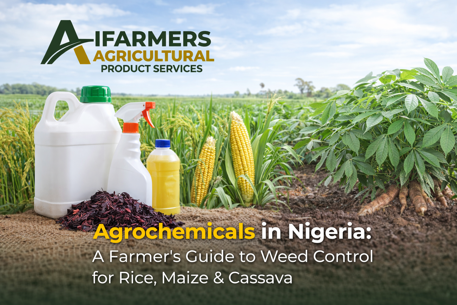 Agrochemicals in Nigeria: A Farmer's Guide to Weed Control for Rice, Maize & Cassava