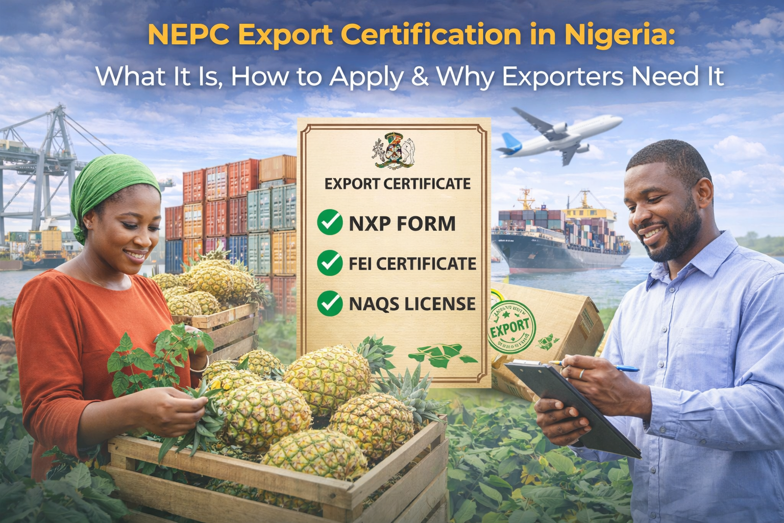 NEPC Export Certification in Nigeria: What It Is, How to Apply & Why Exporters Need It