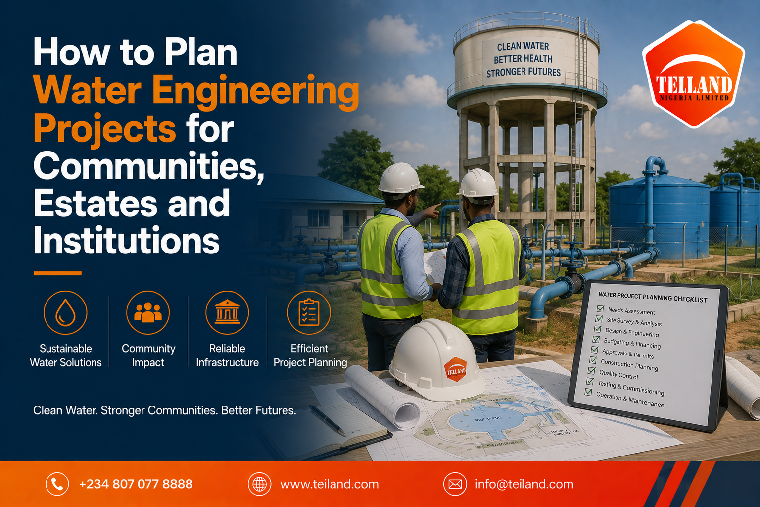 Water Engineering Projects in Nigeria for Communities and Institutions