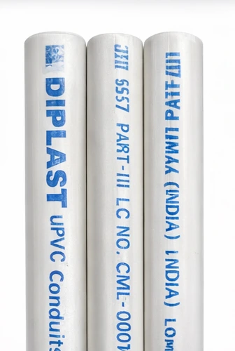 Diplast MMS 1 inch (25mm) PVC Conduit Pipe – Medium Mechanical Strength