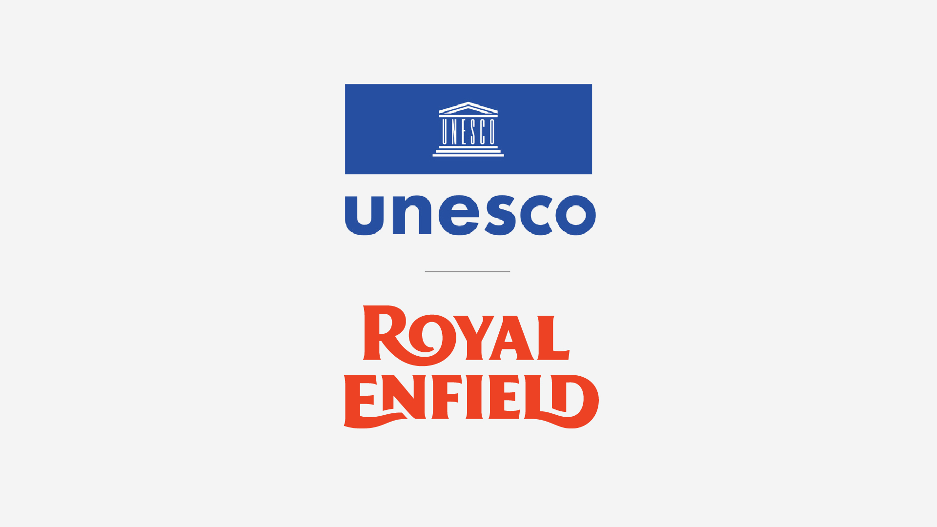 UNESCO x Royal Enfield