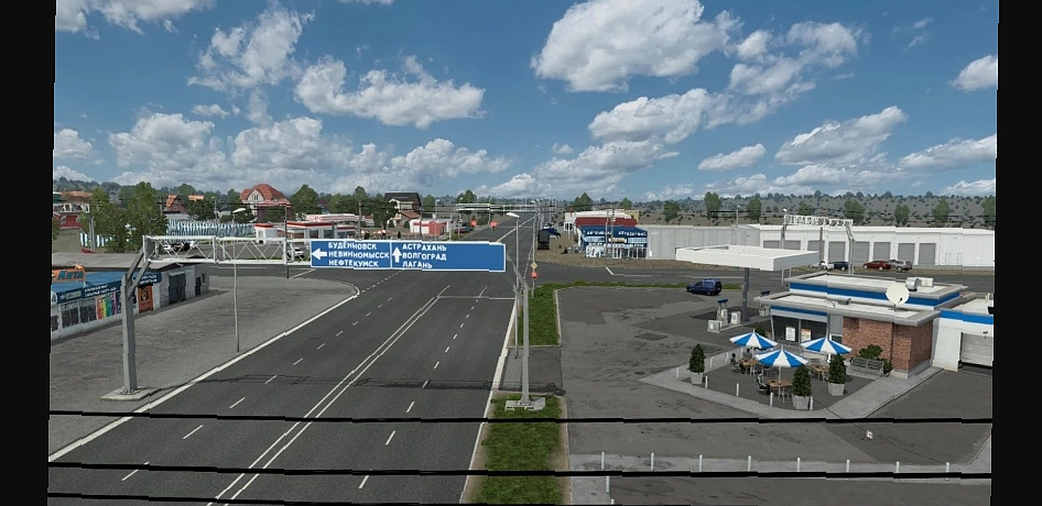 МОД Road to Caucasus v1.0 ДЛЯ EURO TRUCK SIMULATOR 2