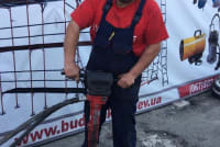 Отбойный молоток гидравлический Chicago Pneumatic BRK 55 VR + станция PAC P9 jK5J