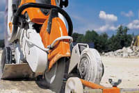 Шоврезчик (бетонорез)  STIHL TS 800 на тачке edaR