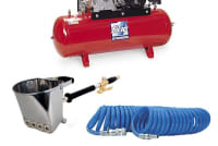 Комплект для штукатурки с ковшом Хоппер rpX5