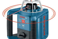 Ротационный нивелир Bosch дальность 300м, Точность ± 0,1 мм/м kdAg