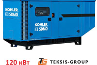 Дизельний генератор 120 кВт (SDMO JS150K) BneB