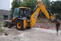 Екскаватор з гідромолотом Экскаватор погрузчик с гидромолотом JCB 3CX 7MAw
