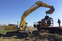 Экскаватора New Holland E385 B   вес 37,5 т ковш 2м.куб QLBg