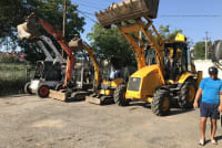 Услуги мини экскаватора в Одессе AkmO