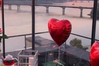 Ужин на крыше, завтрак на крыше, свидание на крыше, локация на крыше BDJ7