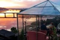 Ужин на крыше завтрак на крыше свадьба на крыше aPXO